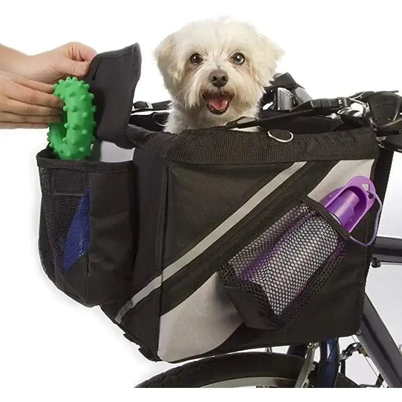 Honden Fietsmand Blije Beestjes