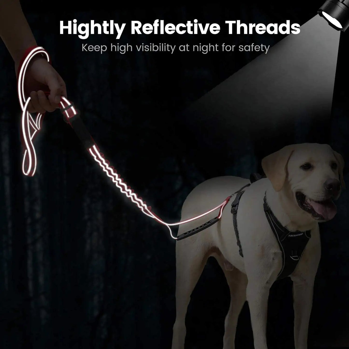 Reflecterende Honden Riem Blije Beestjes