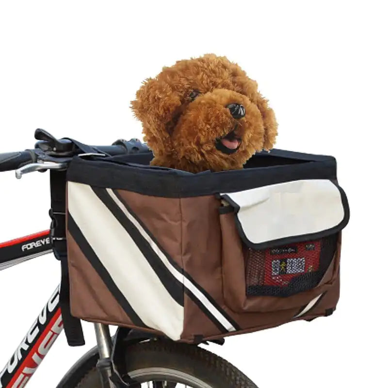 Honden Fietsmand Blije Beestjes