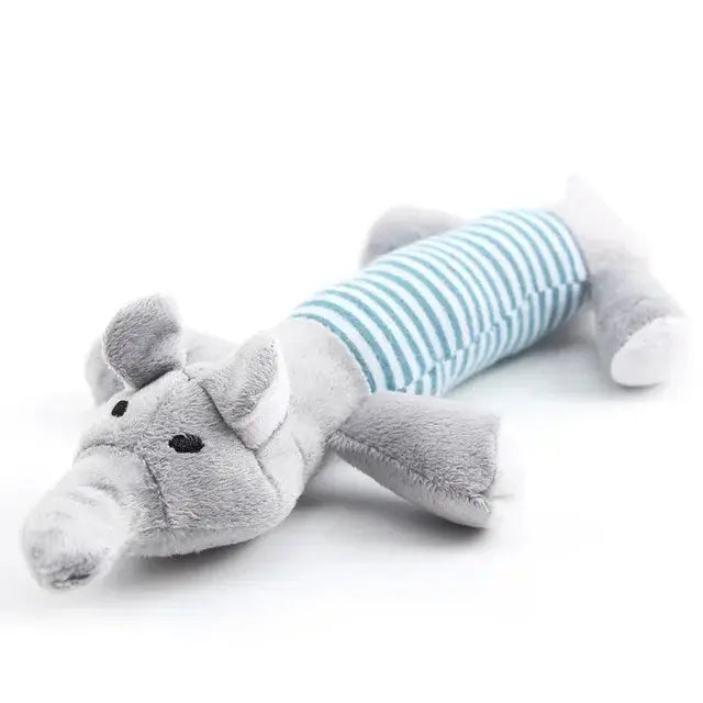 Langwerpig Squeek Hondenspeeltje Blije Beestjes