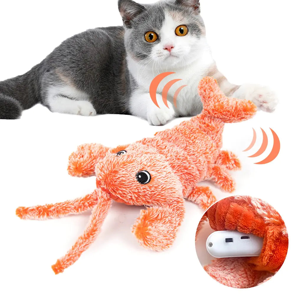 Springende Garnalen Katten Speeltje Blije Beestjes