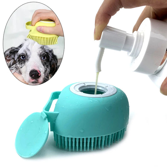Massage Borstel voor Honden Blije Beestjes