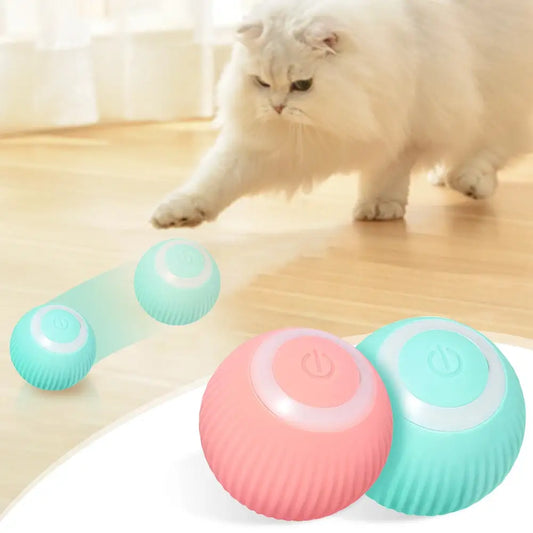 Oplaadbare Katten Speelgoedbal Blije Beestjes