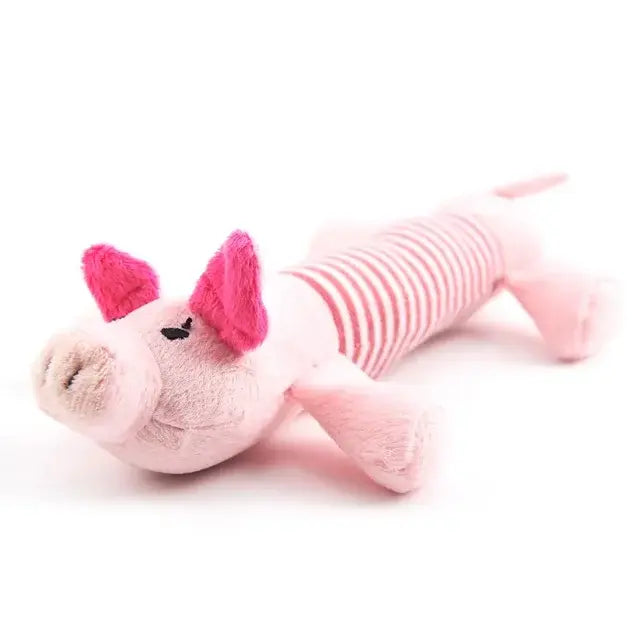 Langwerpig Squeek Hondenspeeltje Blije Beestjes