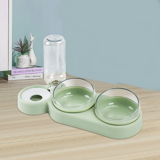 Voer Bakken met Water Feeder Blije Beestjes