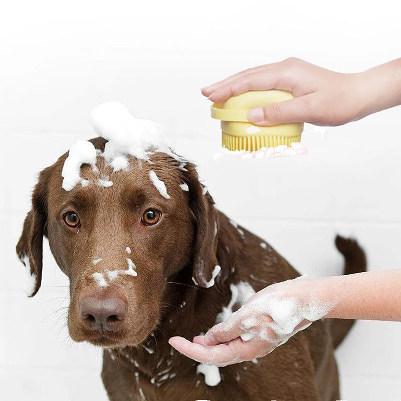 Massage Borstel voor Honden Blije Beestjes