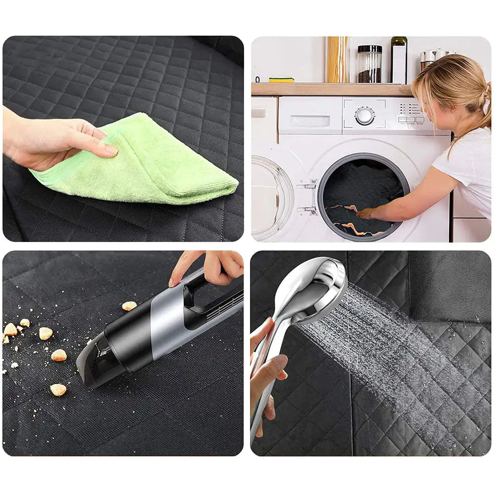Hondendeken Auto Achterbank Beschermer Extra Stevig Waterproof Blije Beestjes